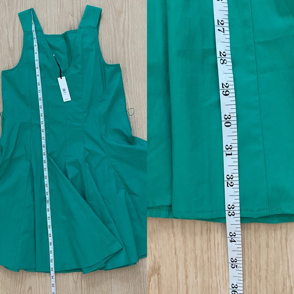 NWT Banana Republic Cotton Poplin Mini Dress With Belt Bag SIze XXS - Picture 13 of 15